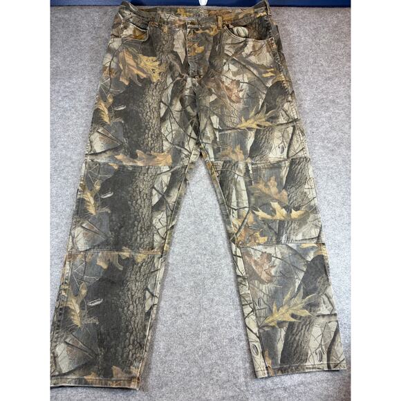 Vintage Realtree Camo Pants Mens 40x32 Brown Straight Hunting Outdoor Camouflage - Picture 1 of 6